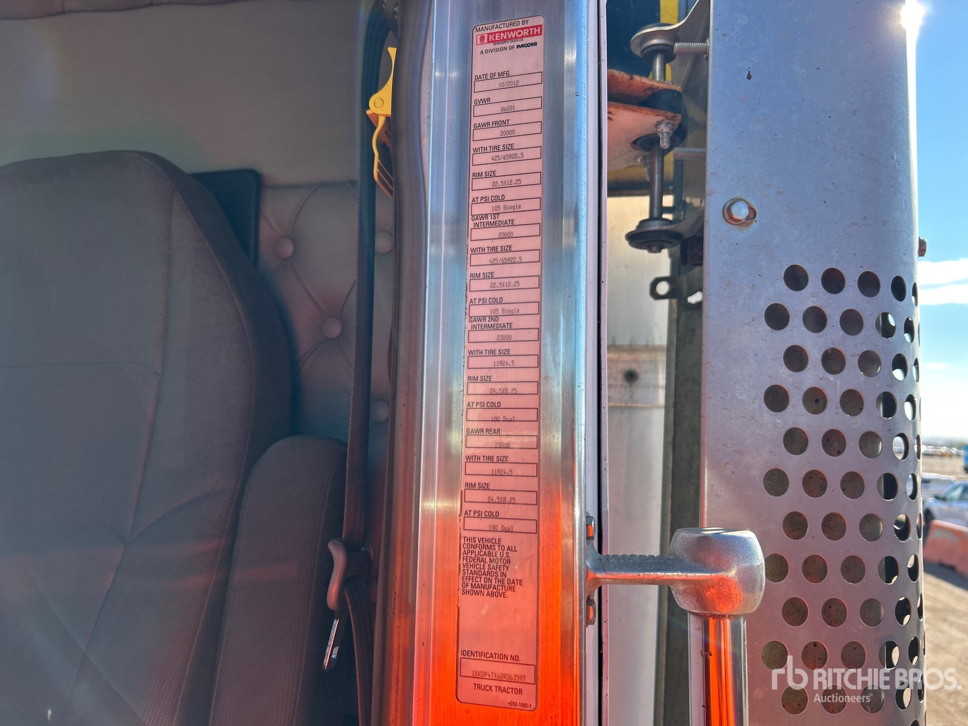 2013 Kenworth T800