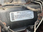 Engine with Emission Certification Label