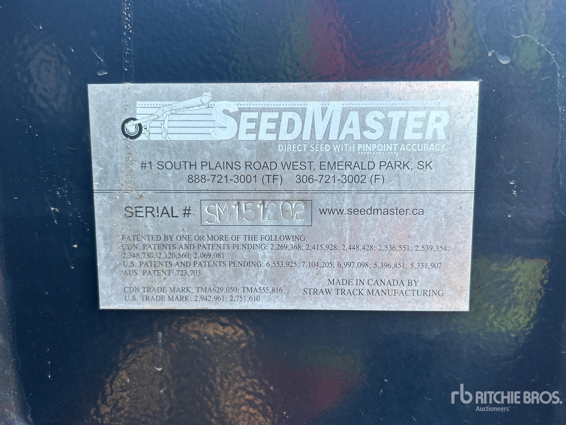 2015 Seedmaster 6012