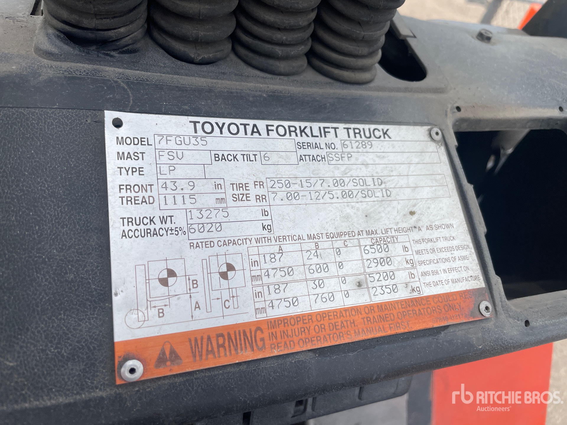 Photo of 2004 Toyota 7FGU35