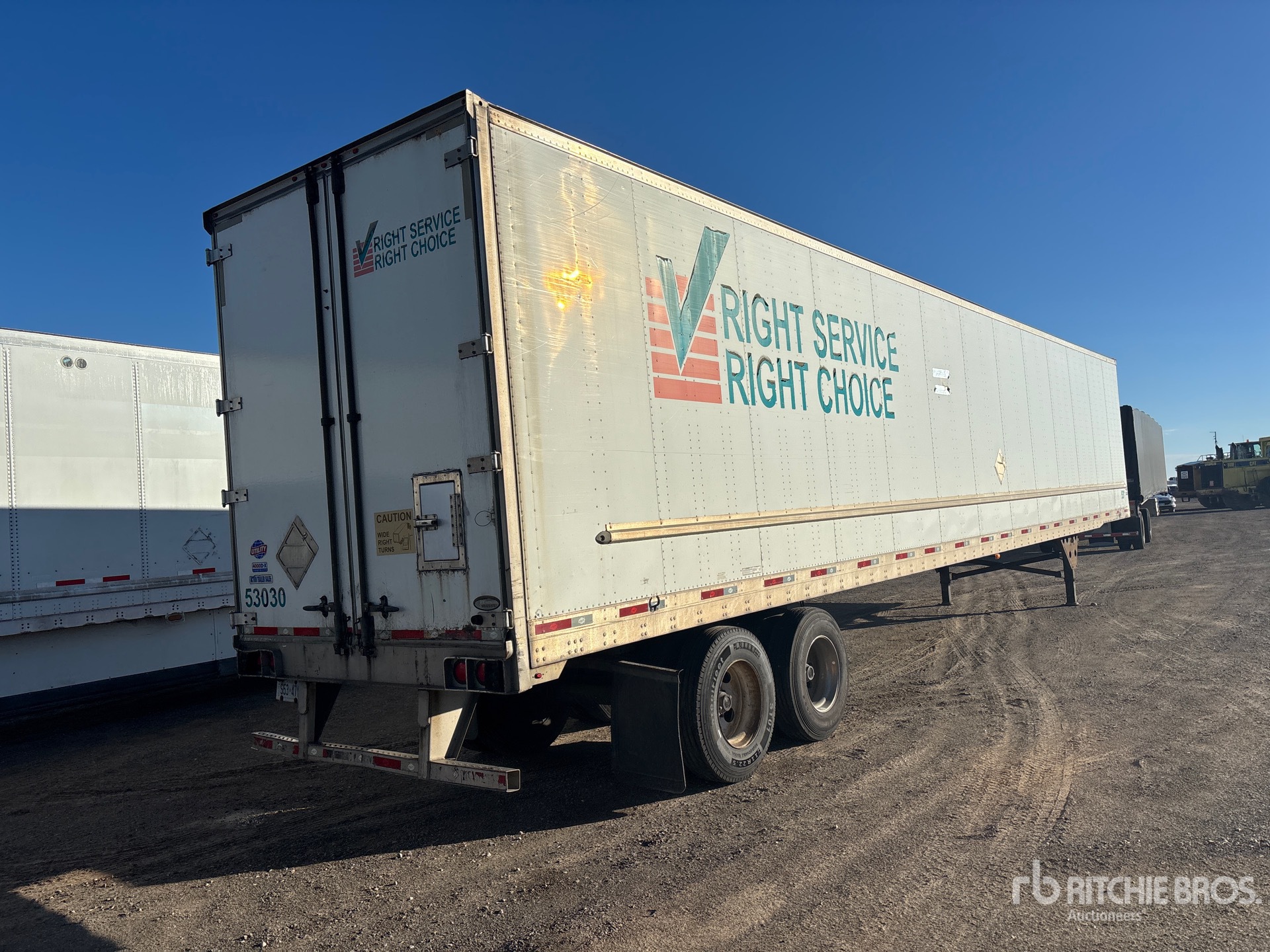 2015 Utility 53 FT X 102 IN T/A