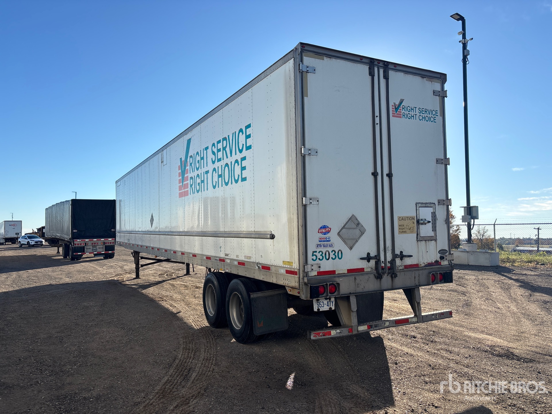 2015 Utility 53 FT X 102 IN T/A