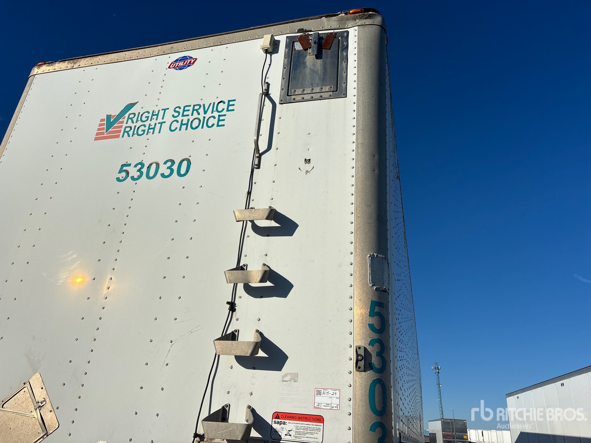 2015 Utility 53 FT X 102 IN T/A