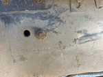 General Appearance with Frame Stamp Serial Number/VIN Photo