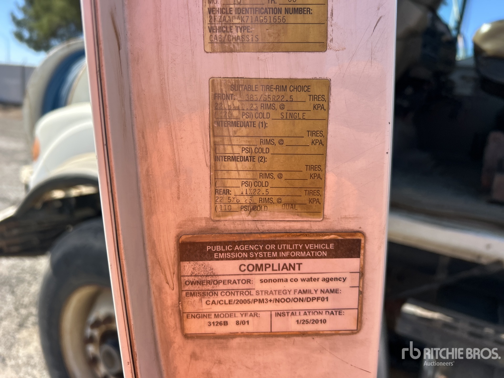 2001 Sterling L7501