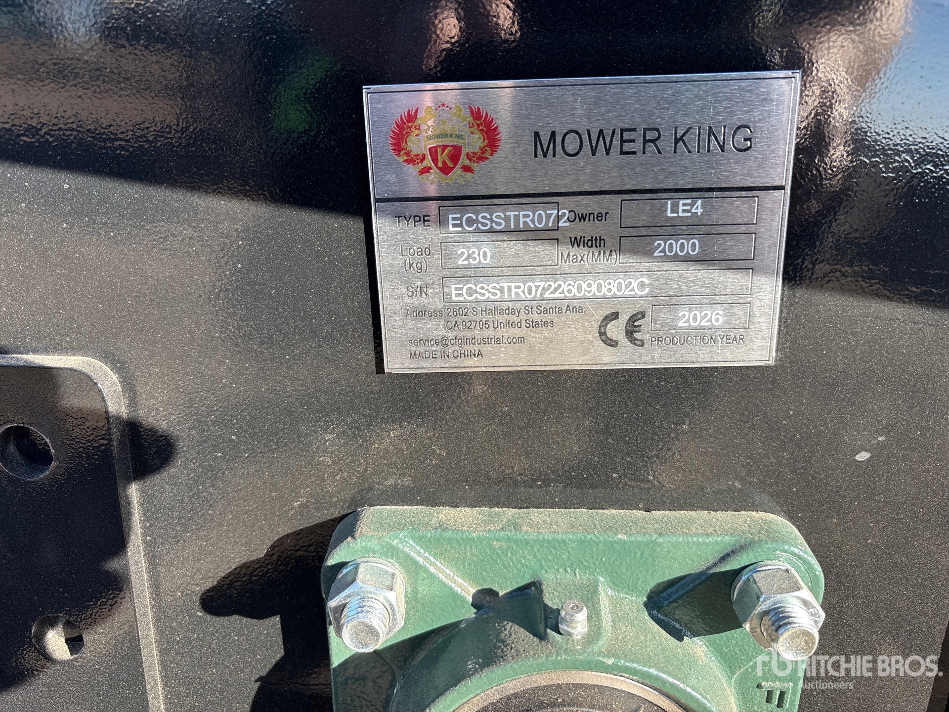 2026 Mower King ECSSTR072