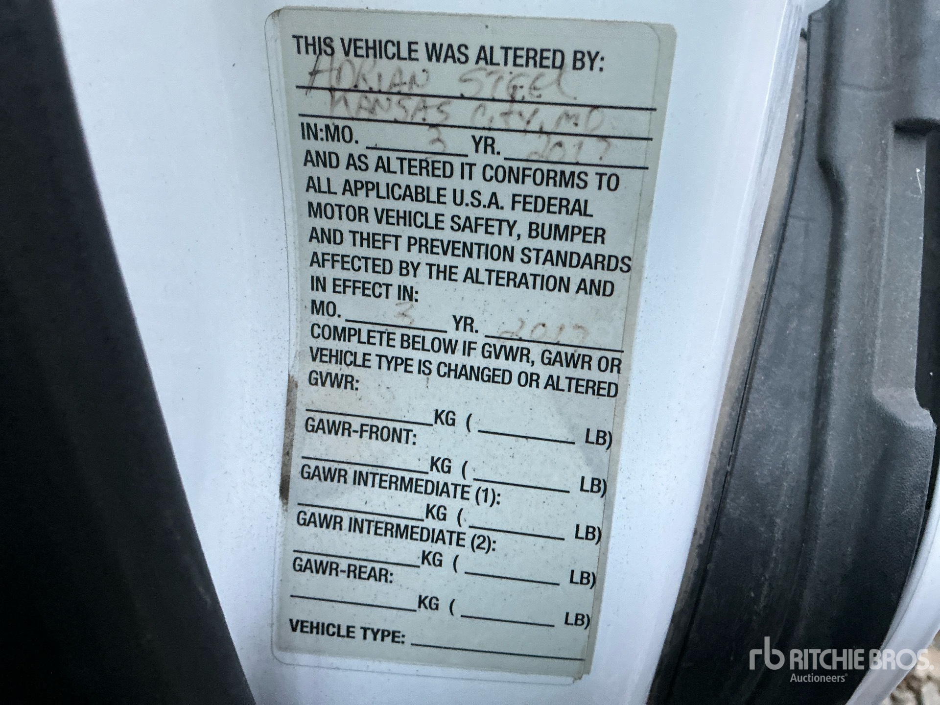 2017 Ford TRANSIT 150