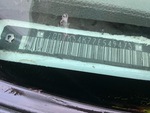 General Appearance with Frame Stamp Serial Number/VIN Photo