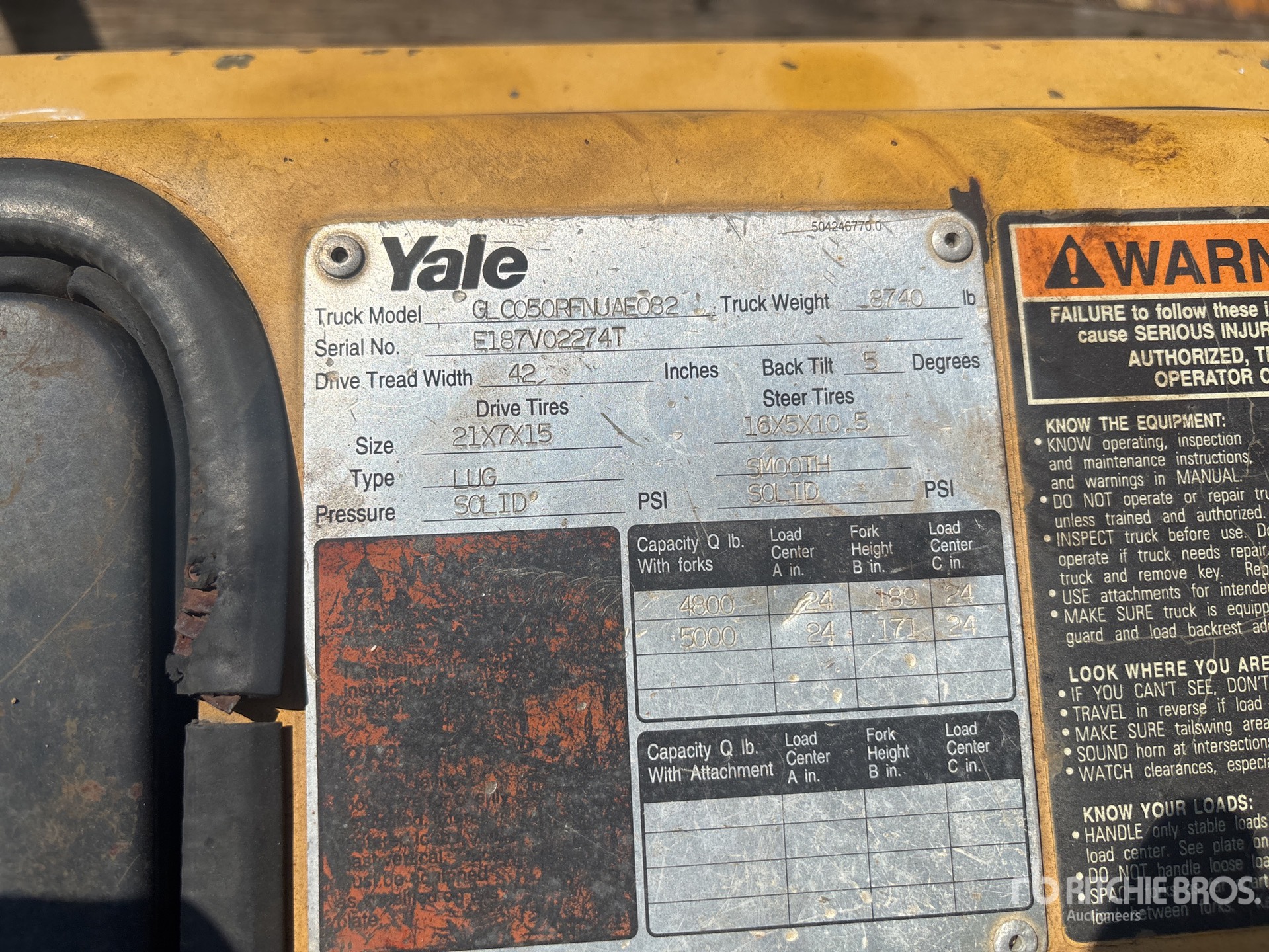 Yale GLC050RFNUAE082