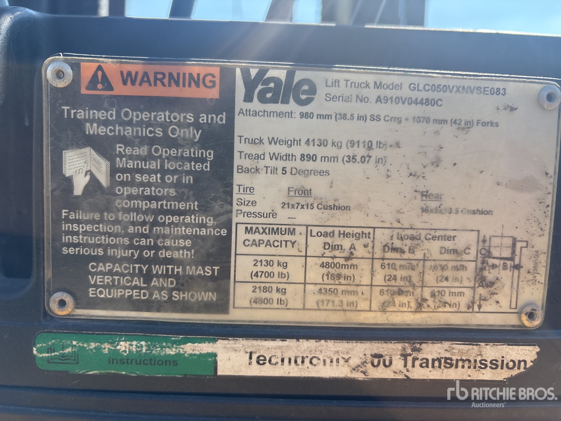 Yale GLC050VXNSUSE08