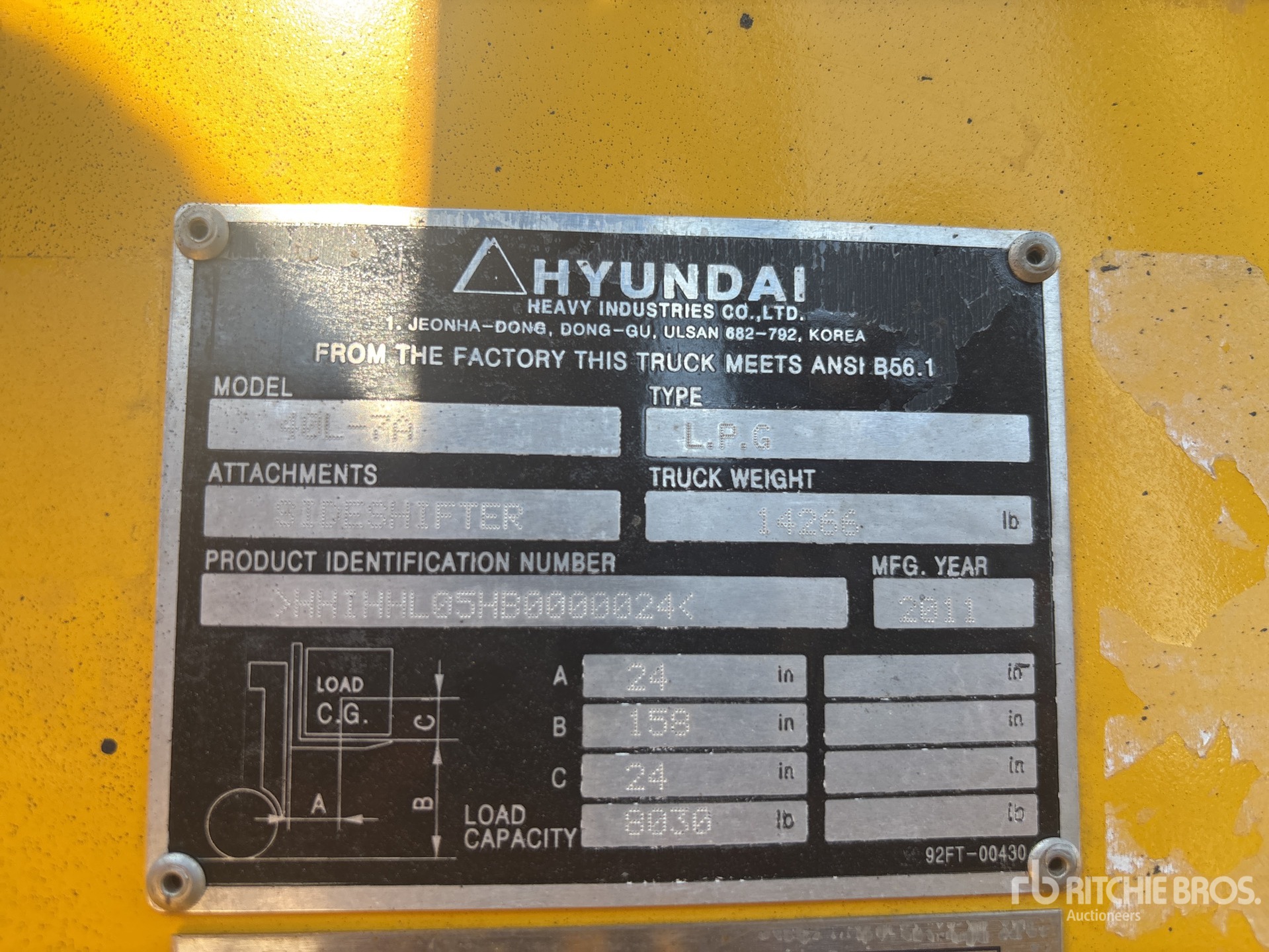Hyundai 40L-7A