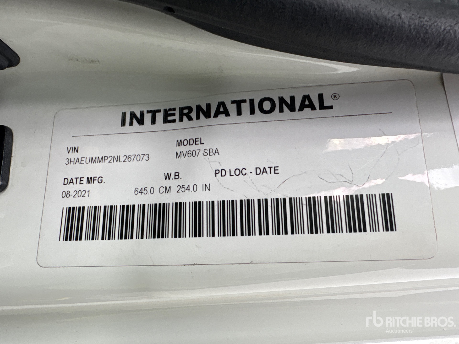 2022 International MV 607