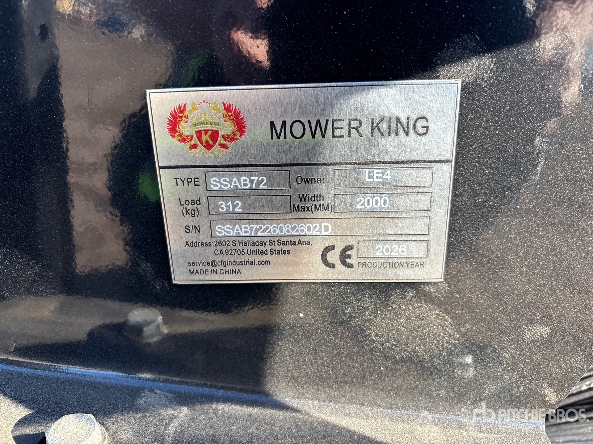 2026 Mower King SSAB72