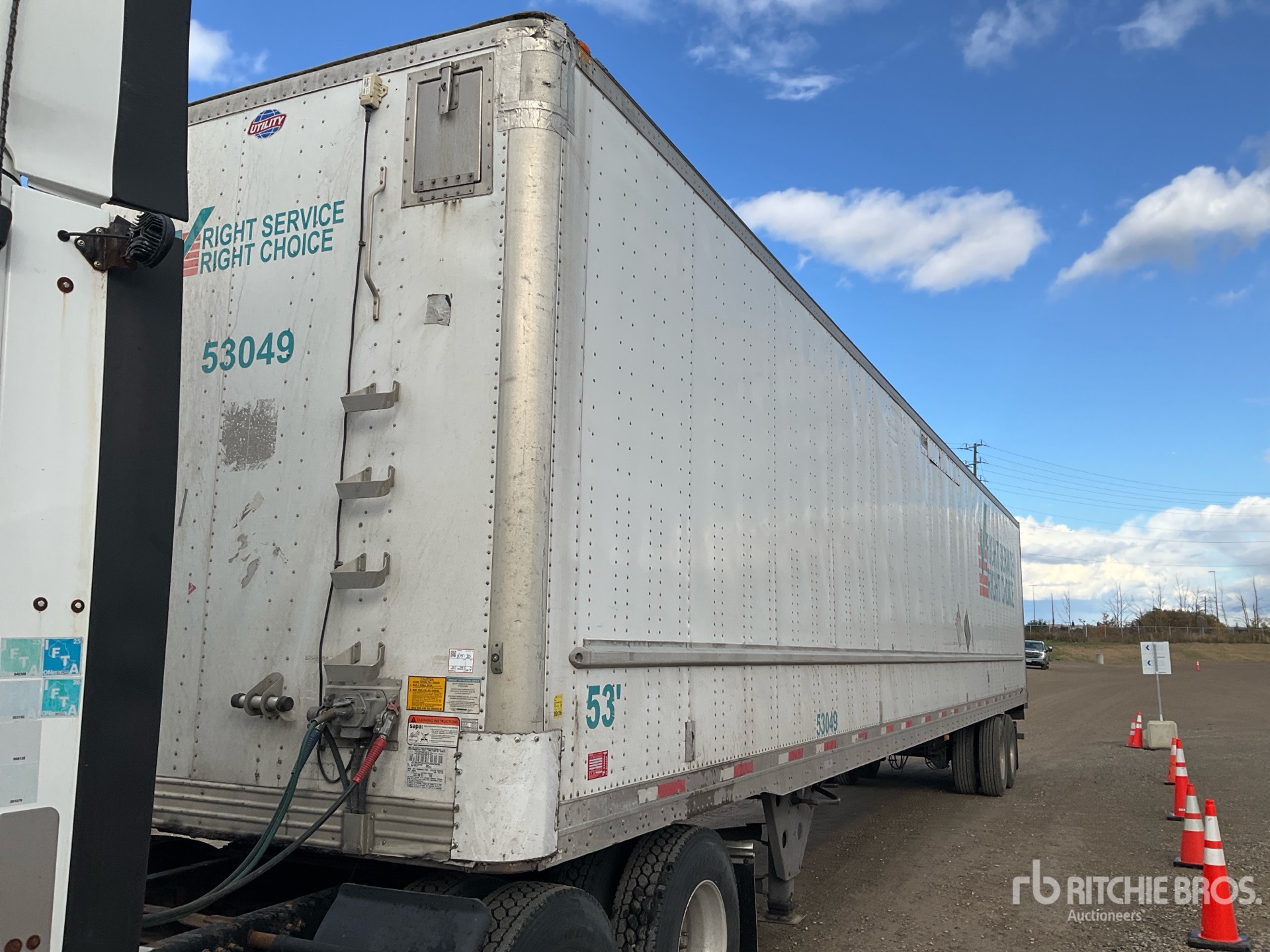 2017 Utility 53 FT X 102 IN T/A
