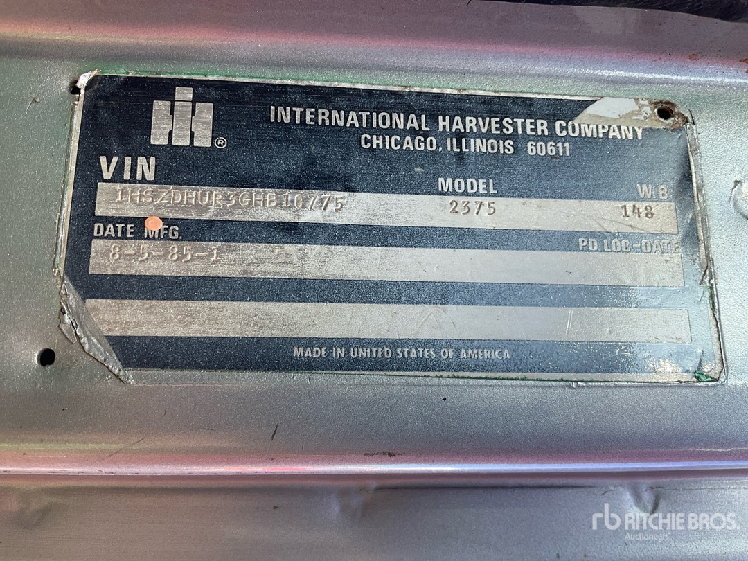 1986 International S2375