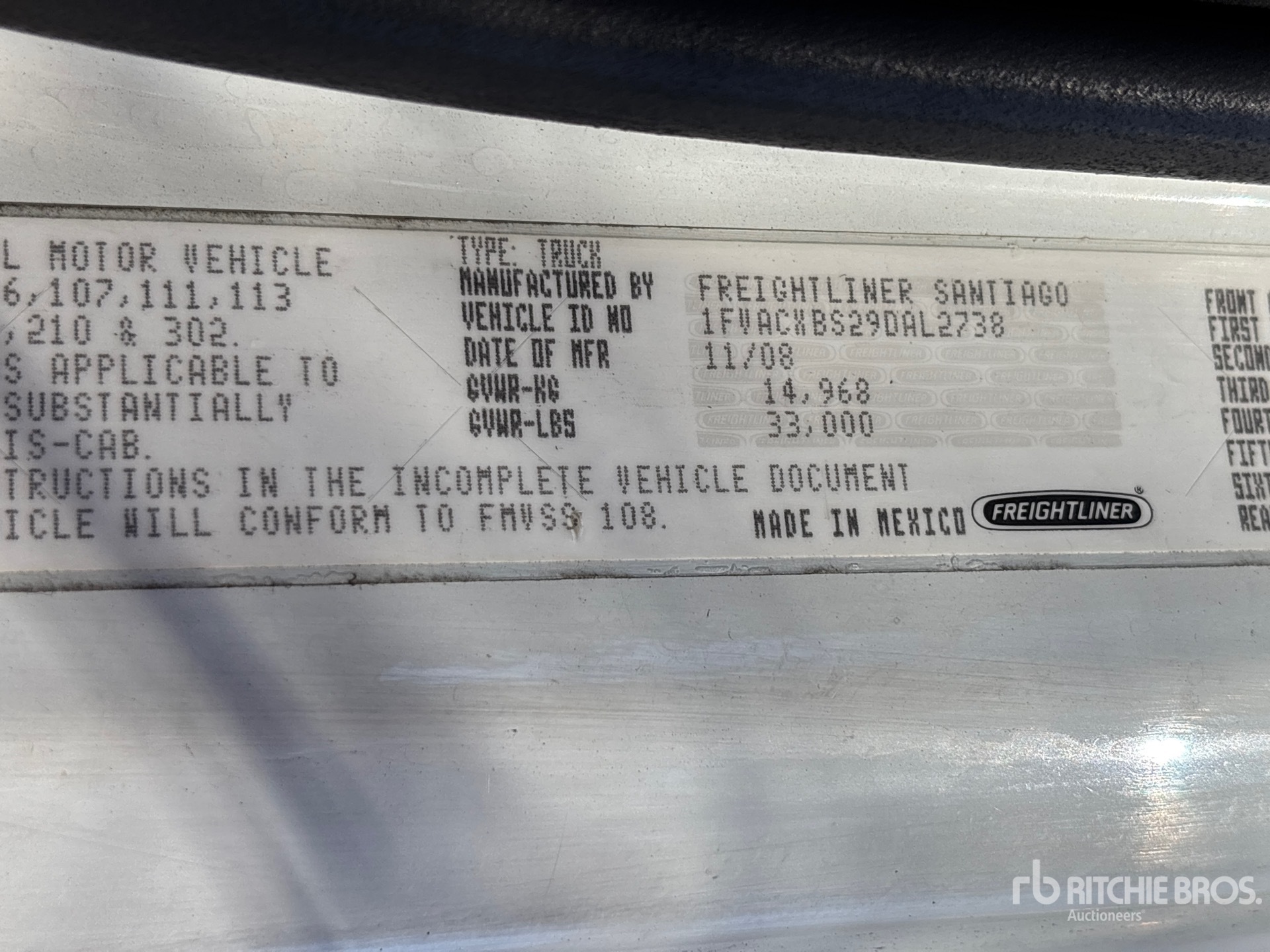 2009 Freightliner M2 106
