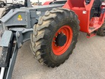 Telehandler* with Left Front Tire