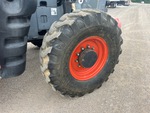Telehandler* with Left Rear Tire
