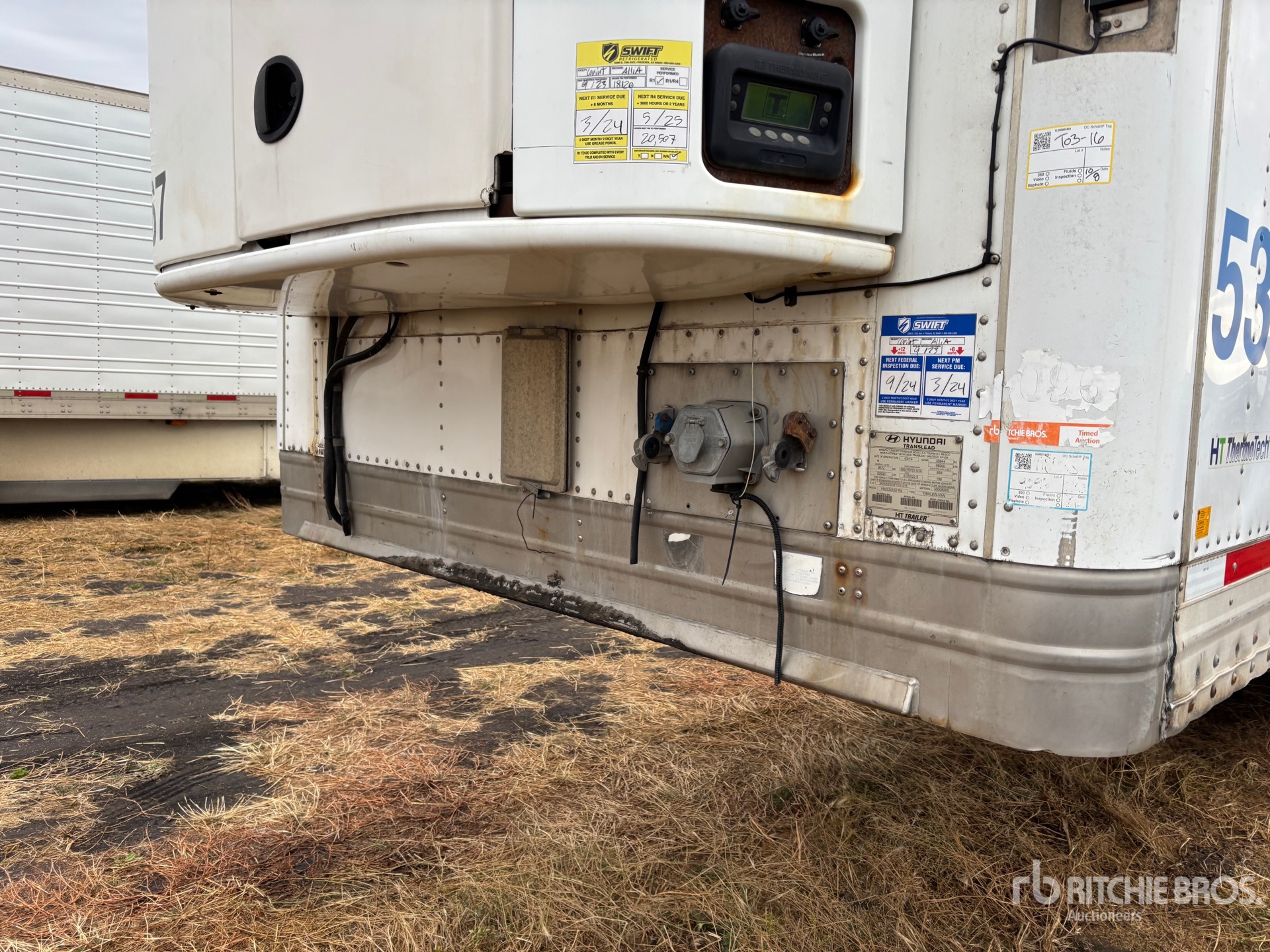 2015 Hyundai 53 FT X 102 IN T/A MULTI -TEMP