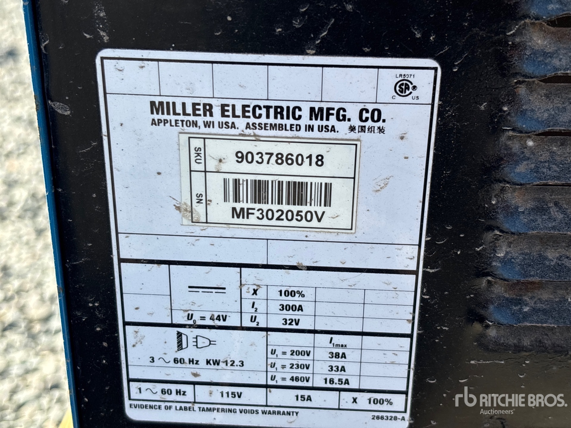 2015 Miller 300 A MIG