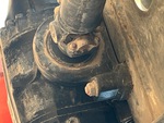 Drivetrain with Rear Axle Oscillating Pin