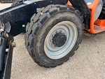 Telehandler* with Left Front Tire