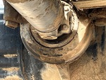 Drivetrain with Rear Axle Oscillating Pin