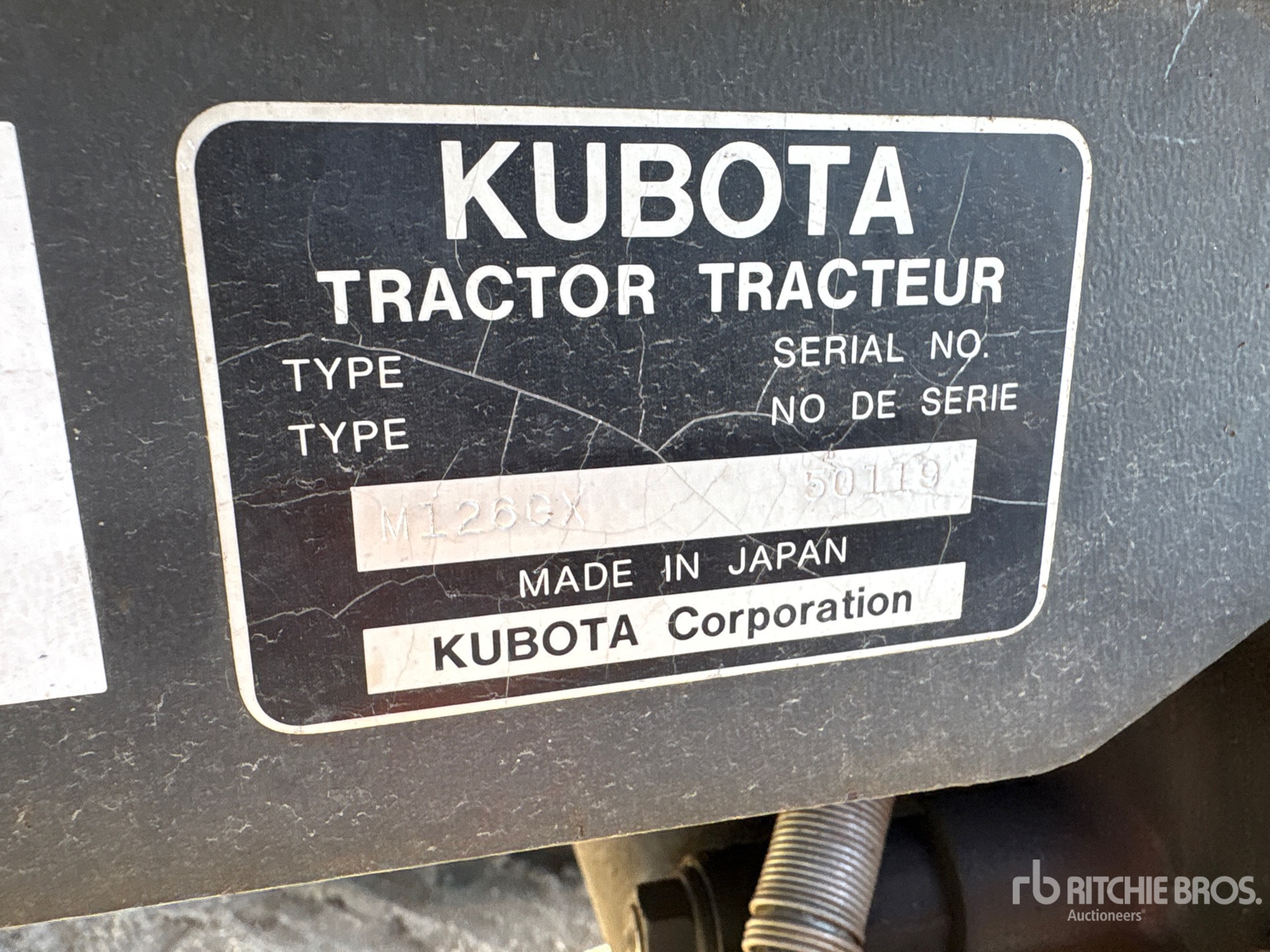 2014 Kubota M126GX