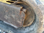 Undercarriage with Right Track Tensioner