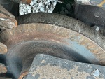 Chassis with Rear idler wear