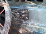 Engine with Emission Label
