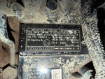 Engine with Emission Label