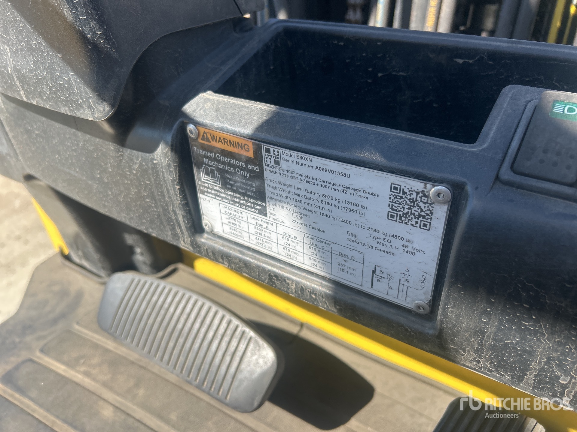 2020 Hyster E80XN
