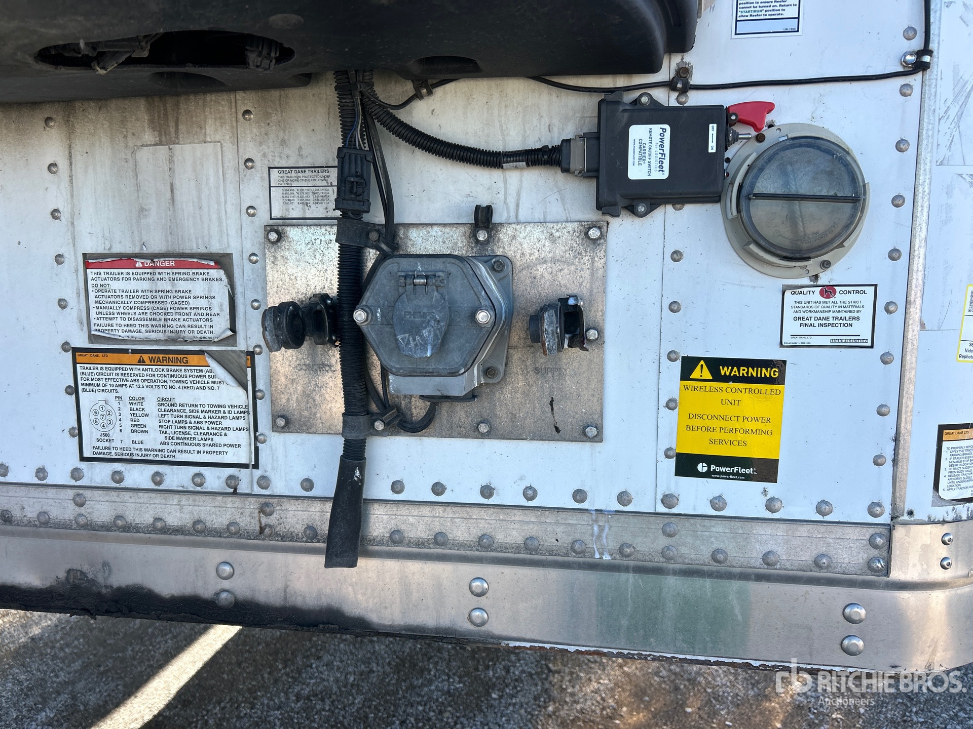 2017 Great Dane 53 FT X 102 IN T/A MULTI -TEMP
