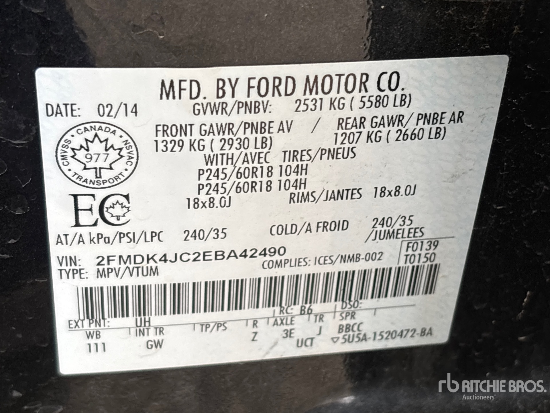 2014 Ford EDGE