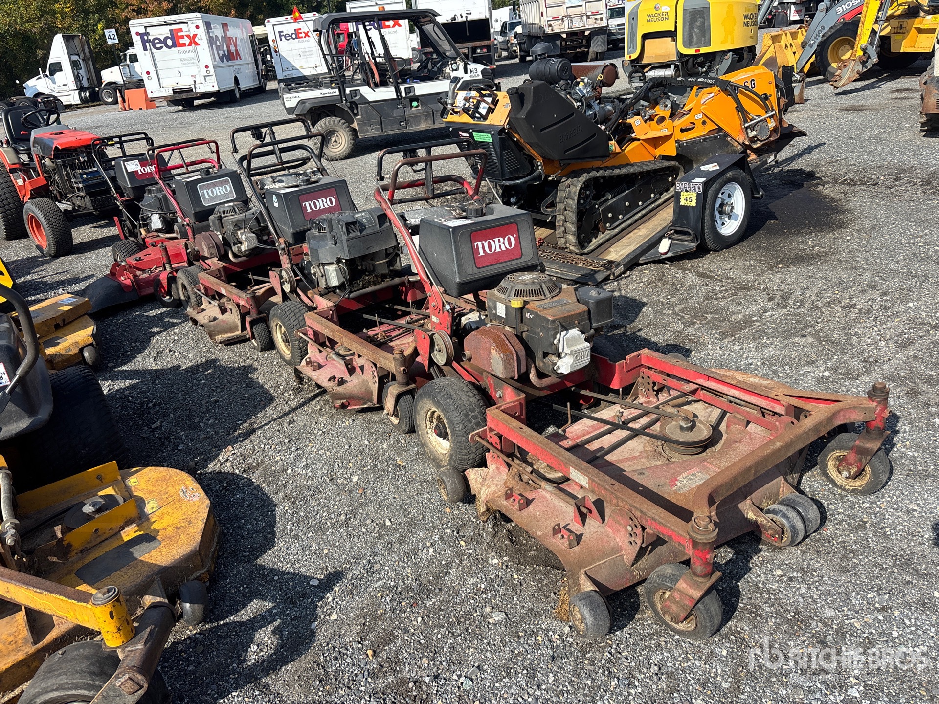 Toro QUANTITY OF (4) 4X2 WALK-BEHIND ...