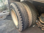 Underbody with Right Rear Drive Tires