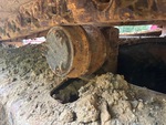 Undercarriage with Left Carrier Rollers