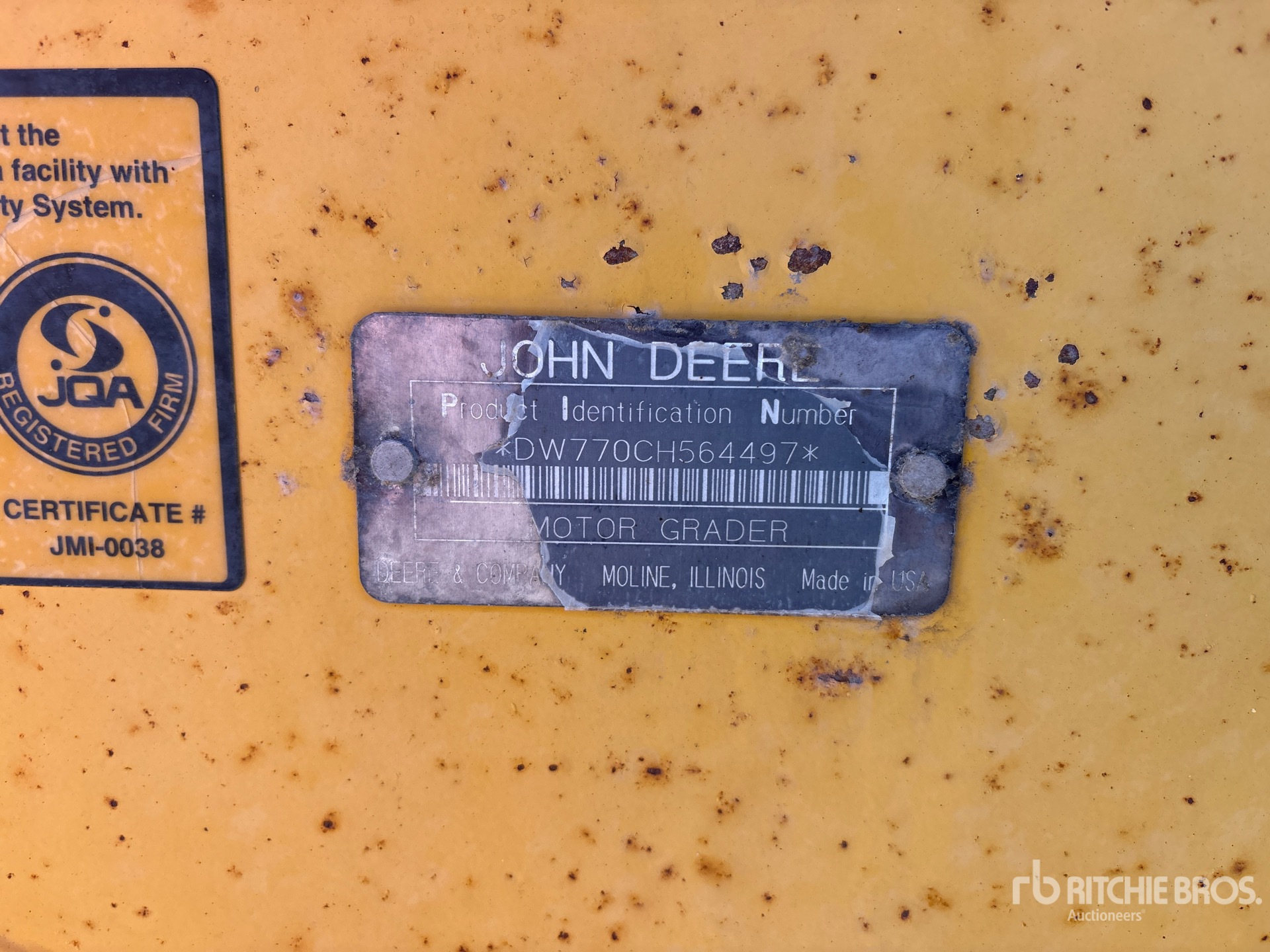 1997 John Deere 770CH