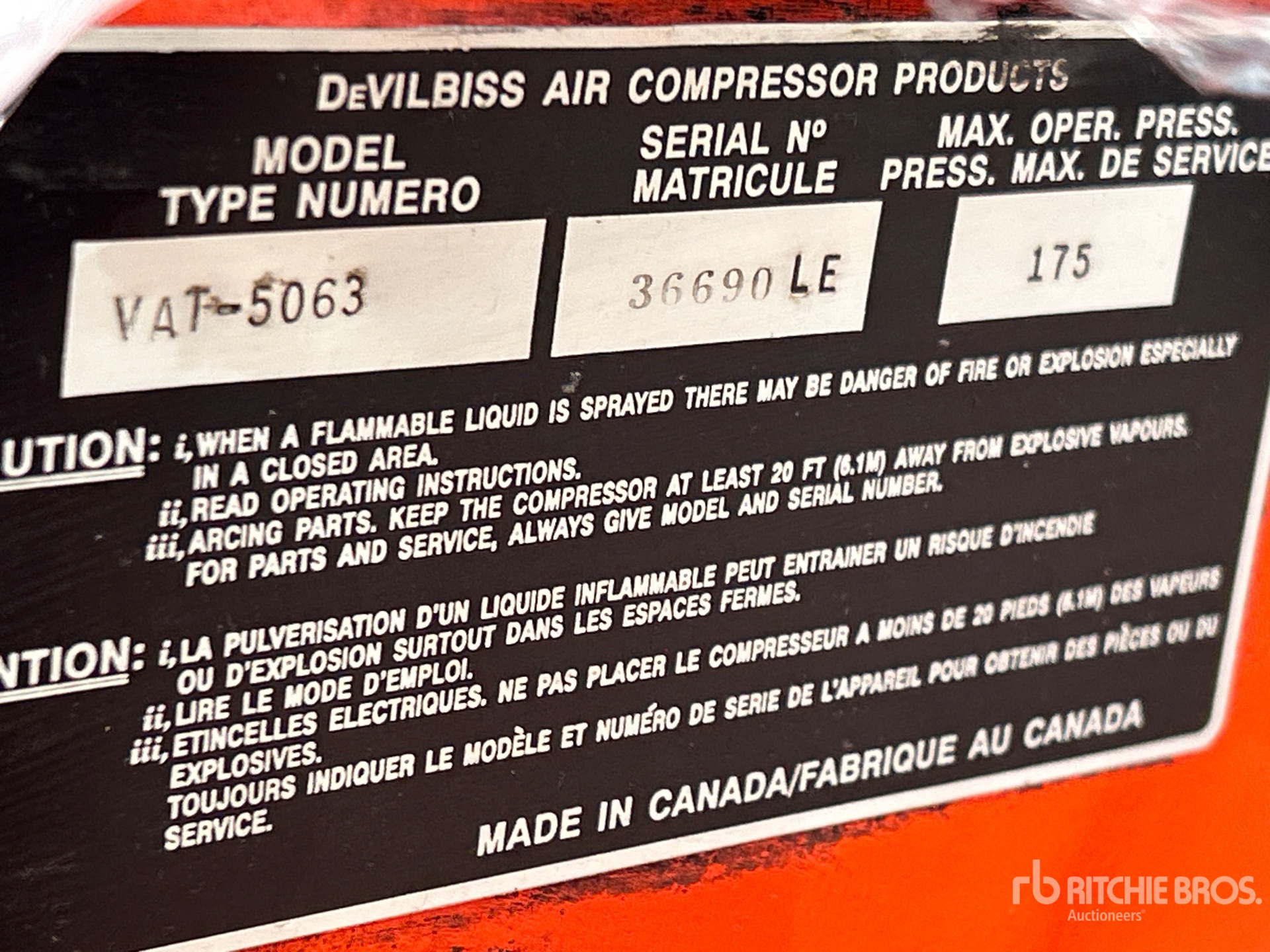 1998 Devair VAT-5063