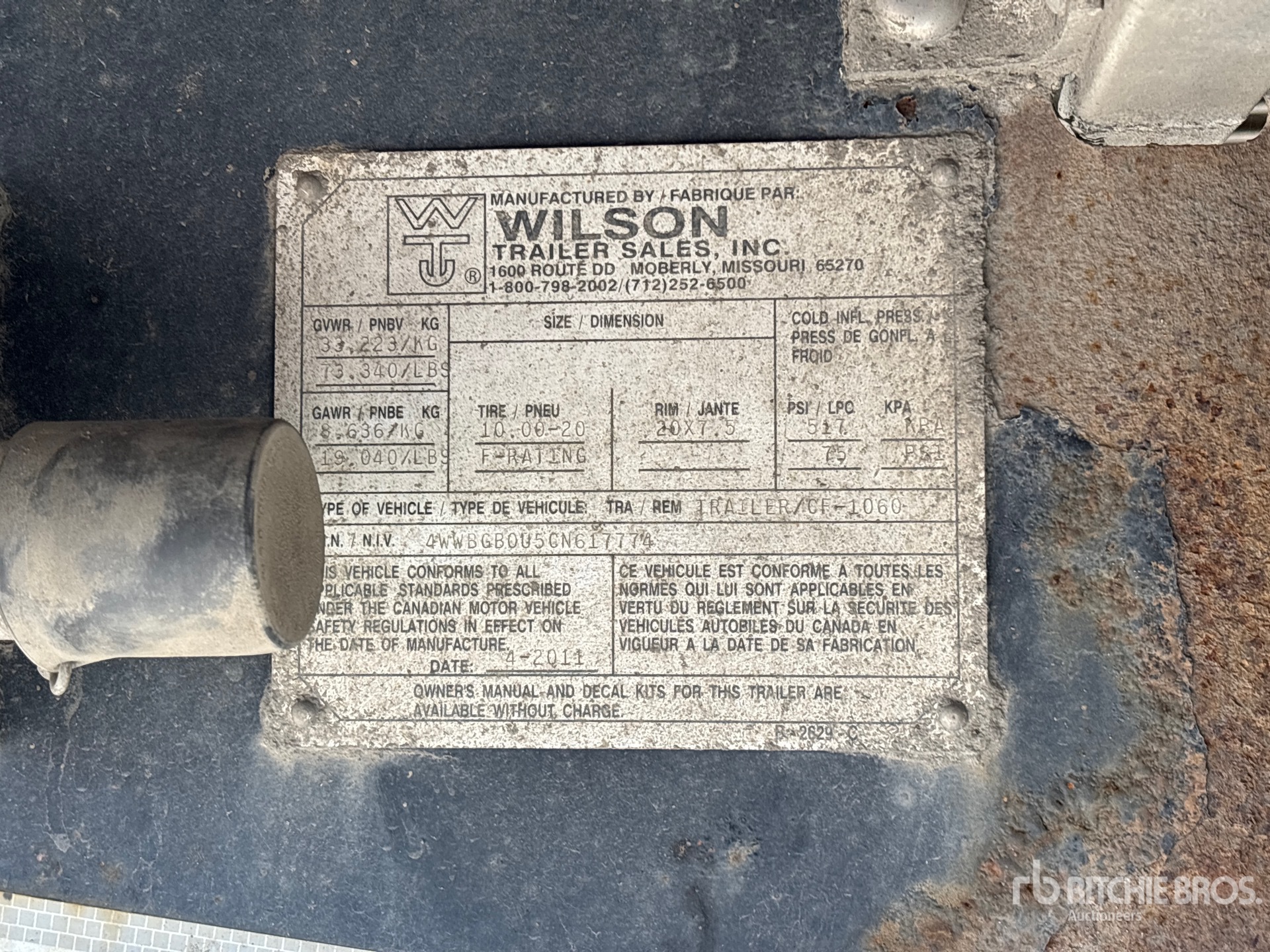 2012 Wilson 52 FT QUAD/A