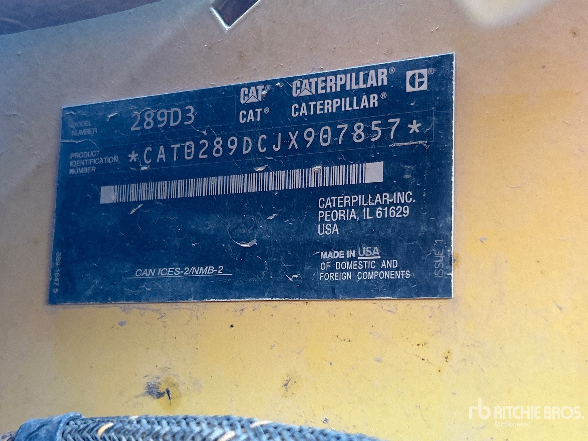 2021 Caterpillar 289D3