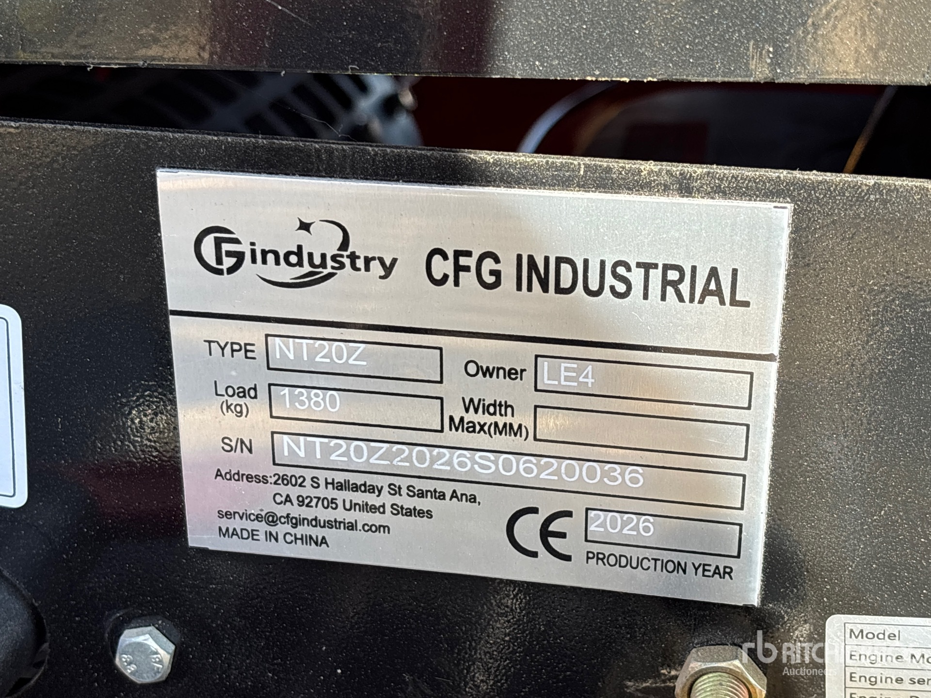 2026 CFG NT20Z