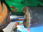 Układ hydrauliczny with Siłowniki łyżki plandeki
