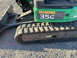 Undercarriage with Left Track Tensioner