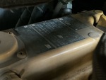 Engine with Emission Label