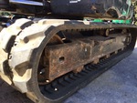 Undercarriage with Left Track Tensioner