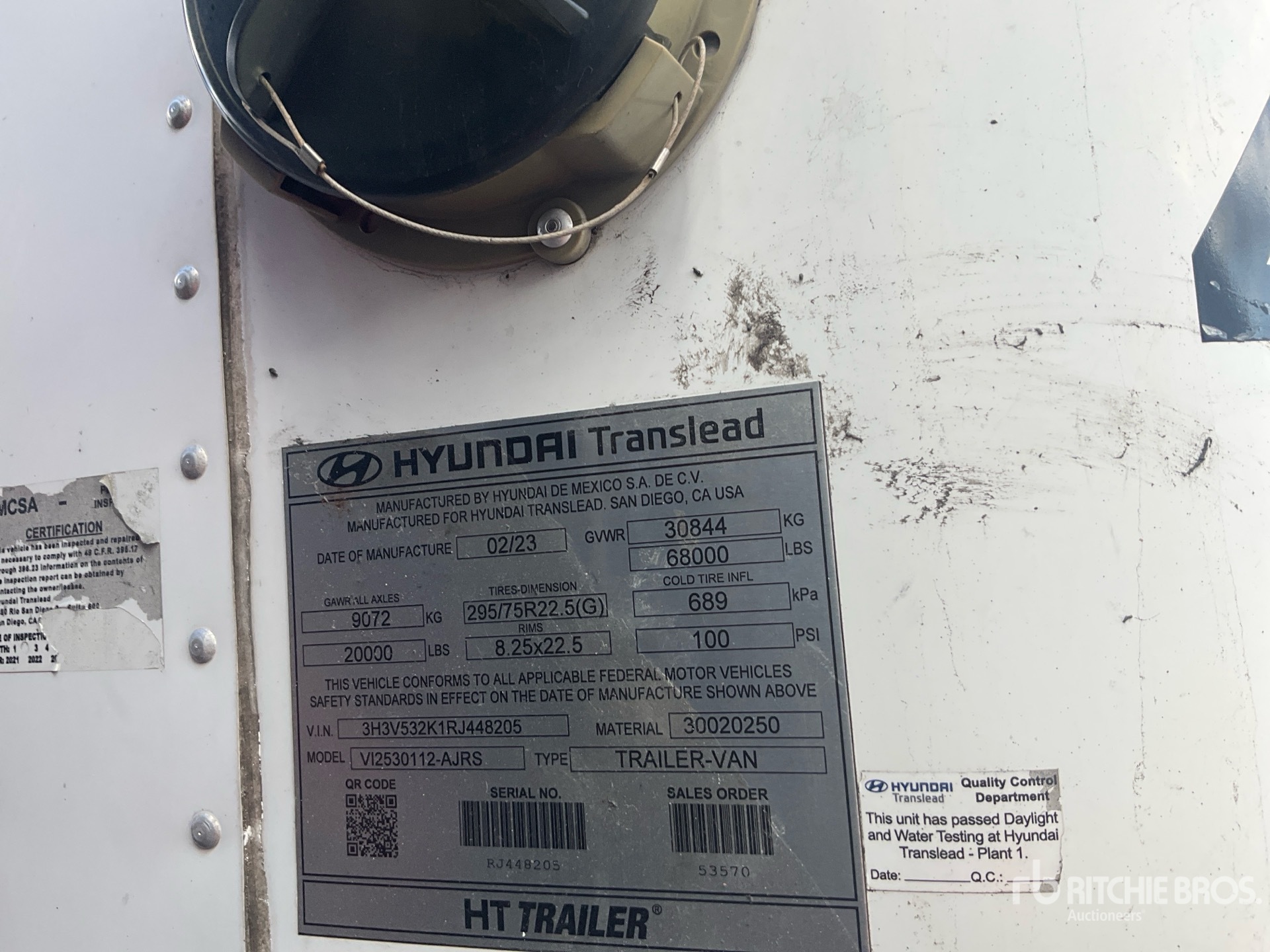 Photo of 2024 Hyundai 53 ft T/A