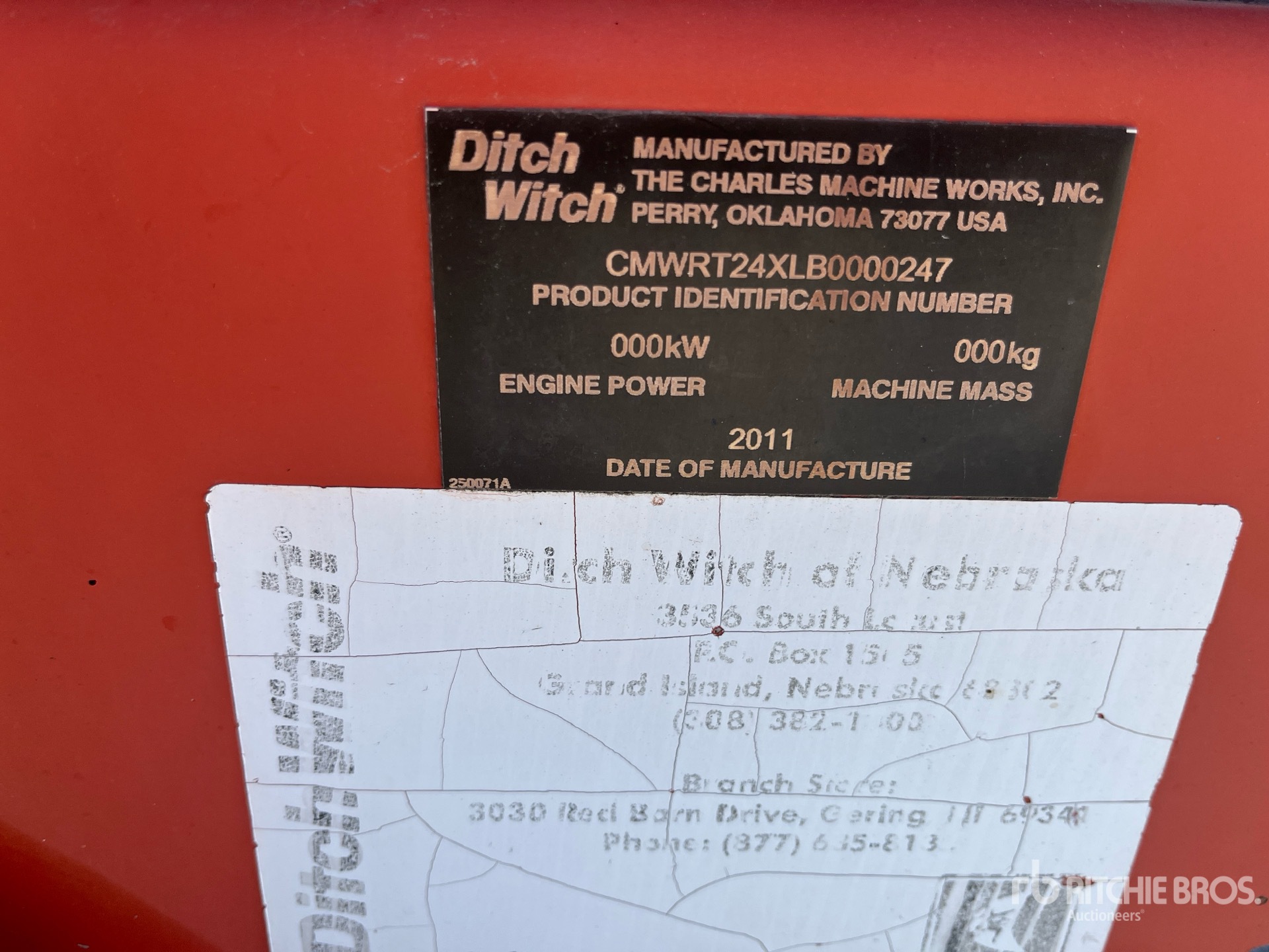 2011 Ditch Witch RT24