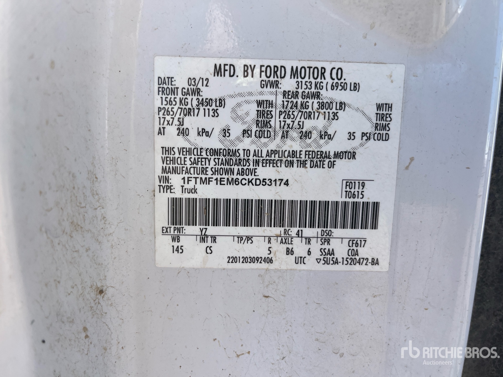 2012 Ford F-150